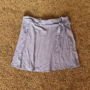 Brandy Melville Blue Wrap Skirt